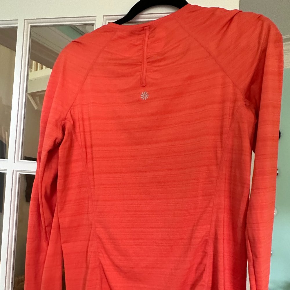 Athleta 3/4 Zip Pullover, Large - image 4